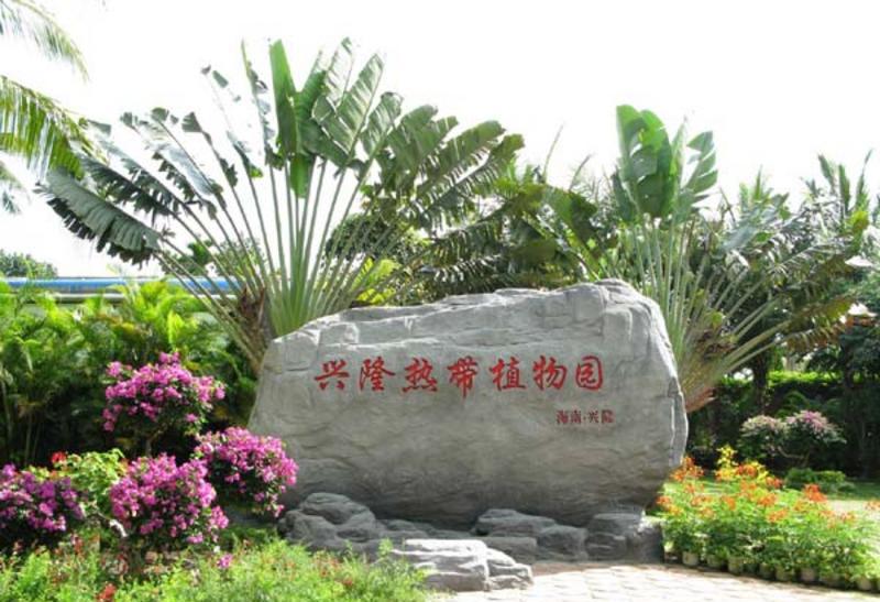 海南儋州热带植物园位于海南儋州市那大镇宝岛新村(简称儋州两院)
